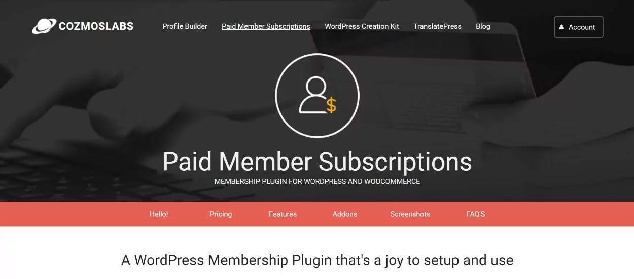 Paid Member Subscriptions