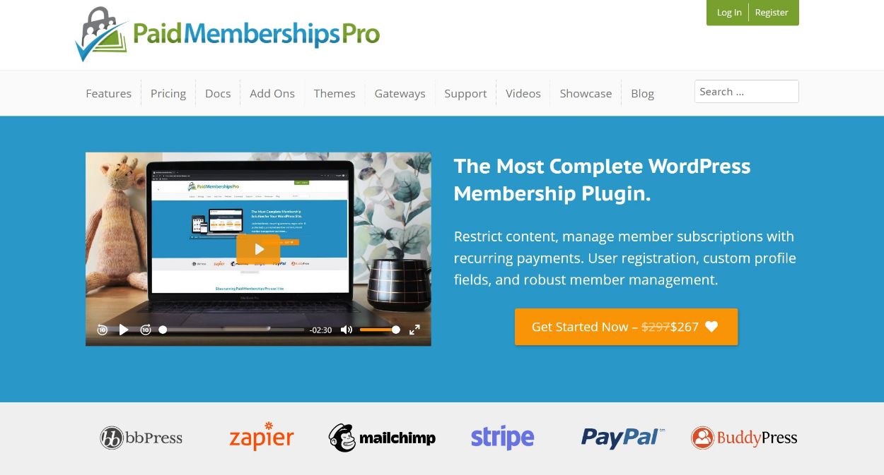 Paid Memberships Pro