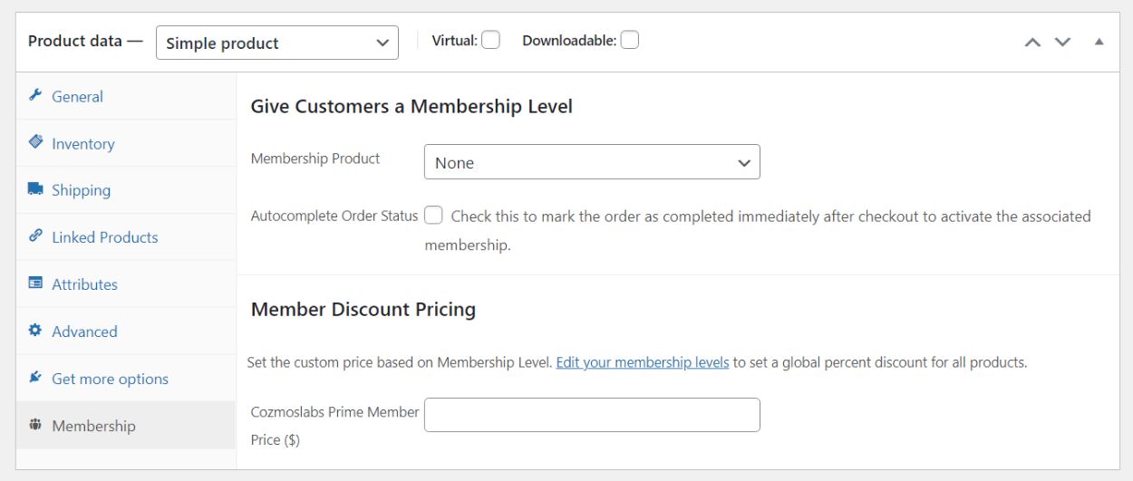 PMP product data box