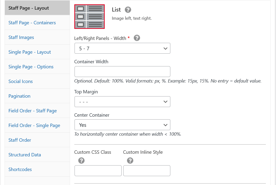 Customizing staff directory layout in few clicks