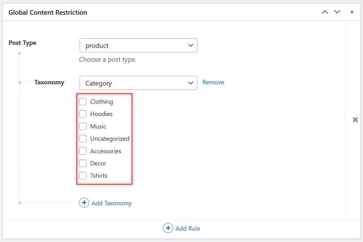Hide as many categories as you want in WooCommerce