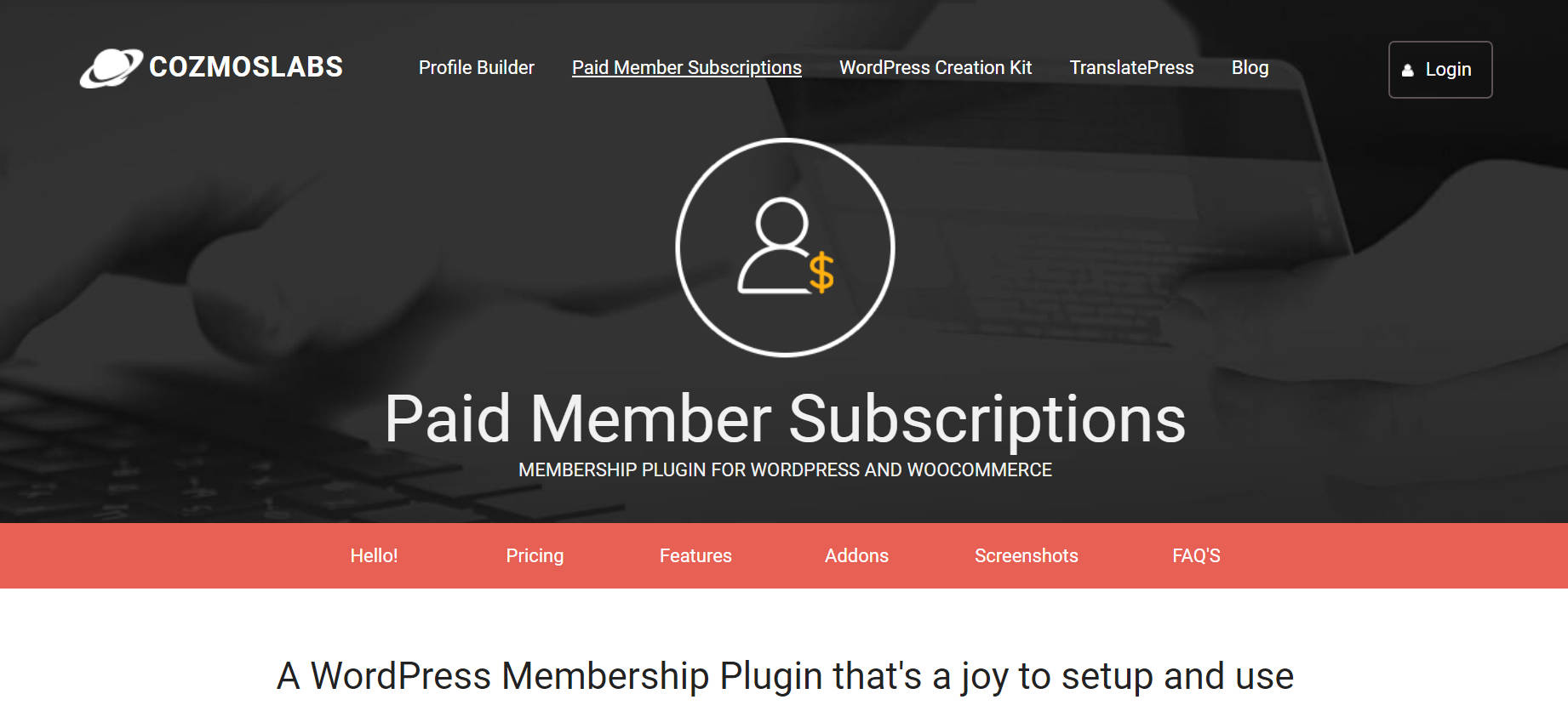 Paid Member Subscriptions