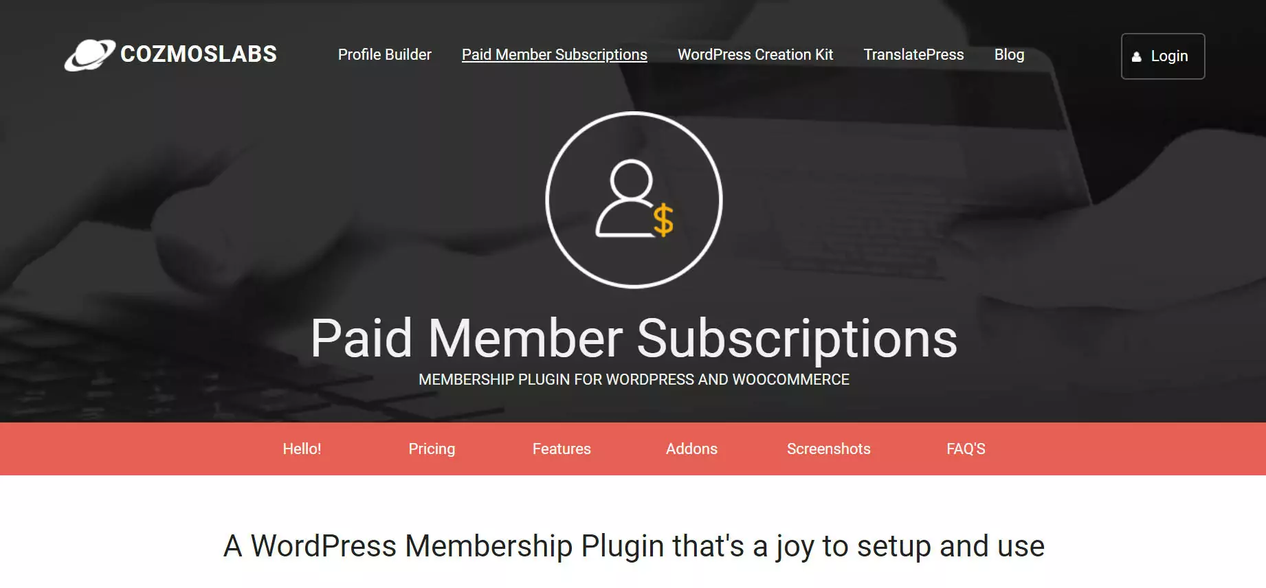 Paid Member Subscriptions