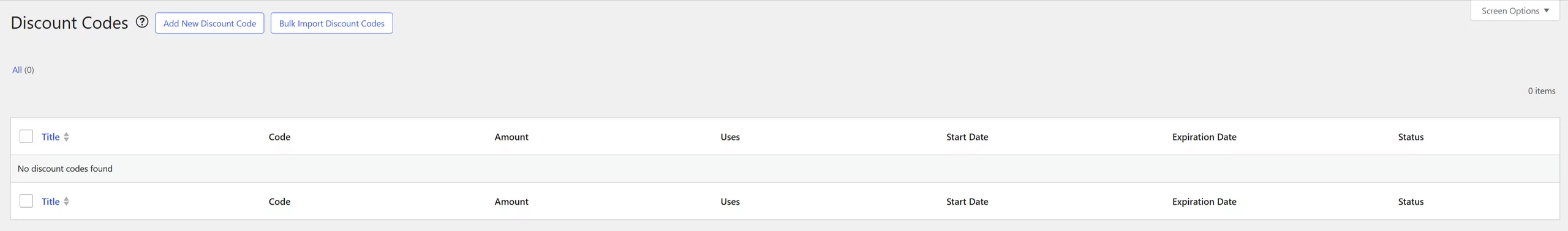 Paid Member Subscriptions - Discount Codes - Settings