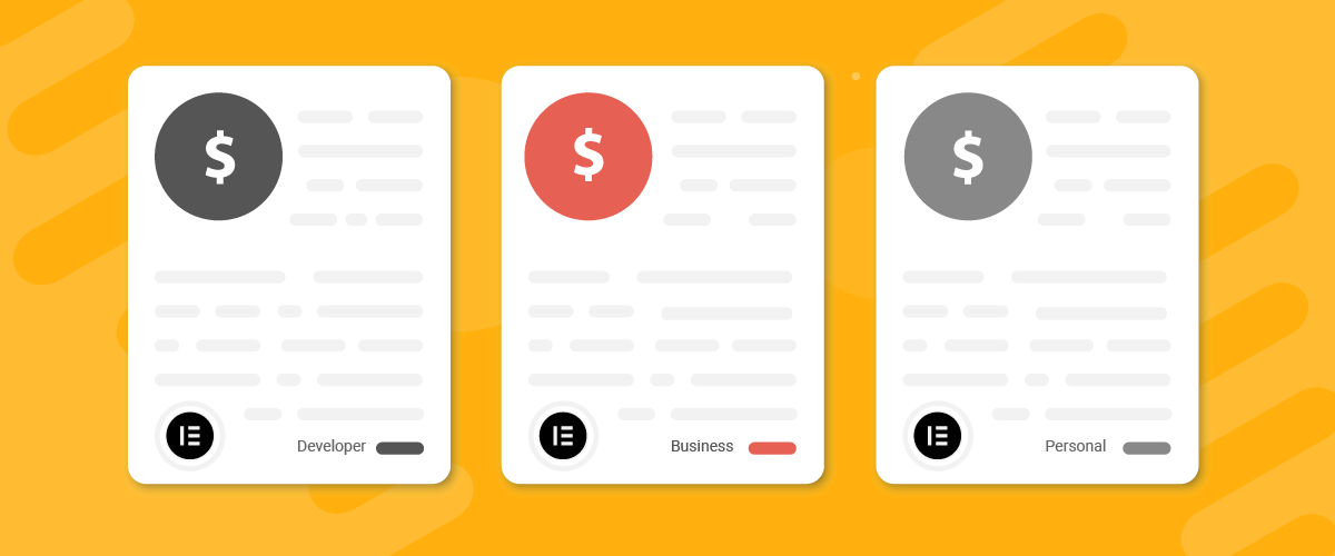 Elementor pricing table