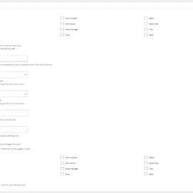 The Profile Builder User Listing Main Settings