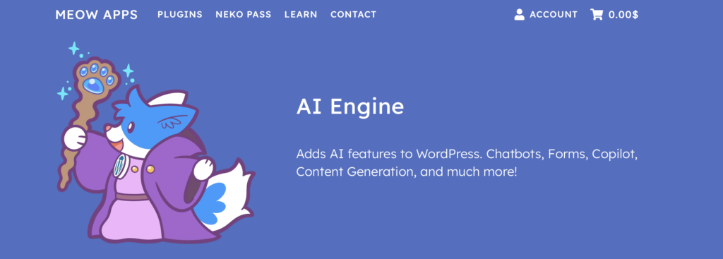 AI content tools: AI Engine