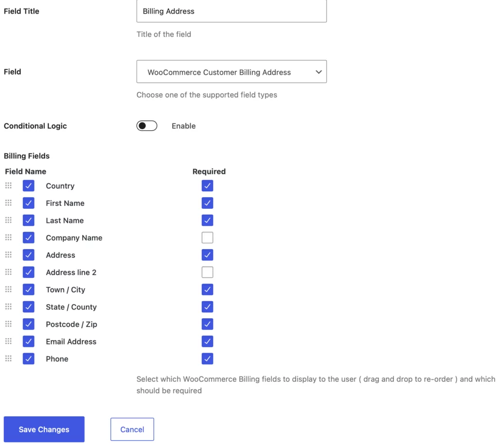 Add custom fields to WooCommerce my account page