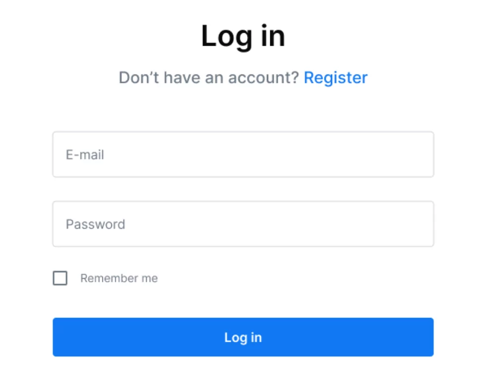 Custom WooCommerce login page example