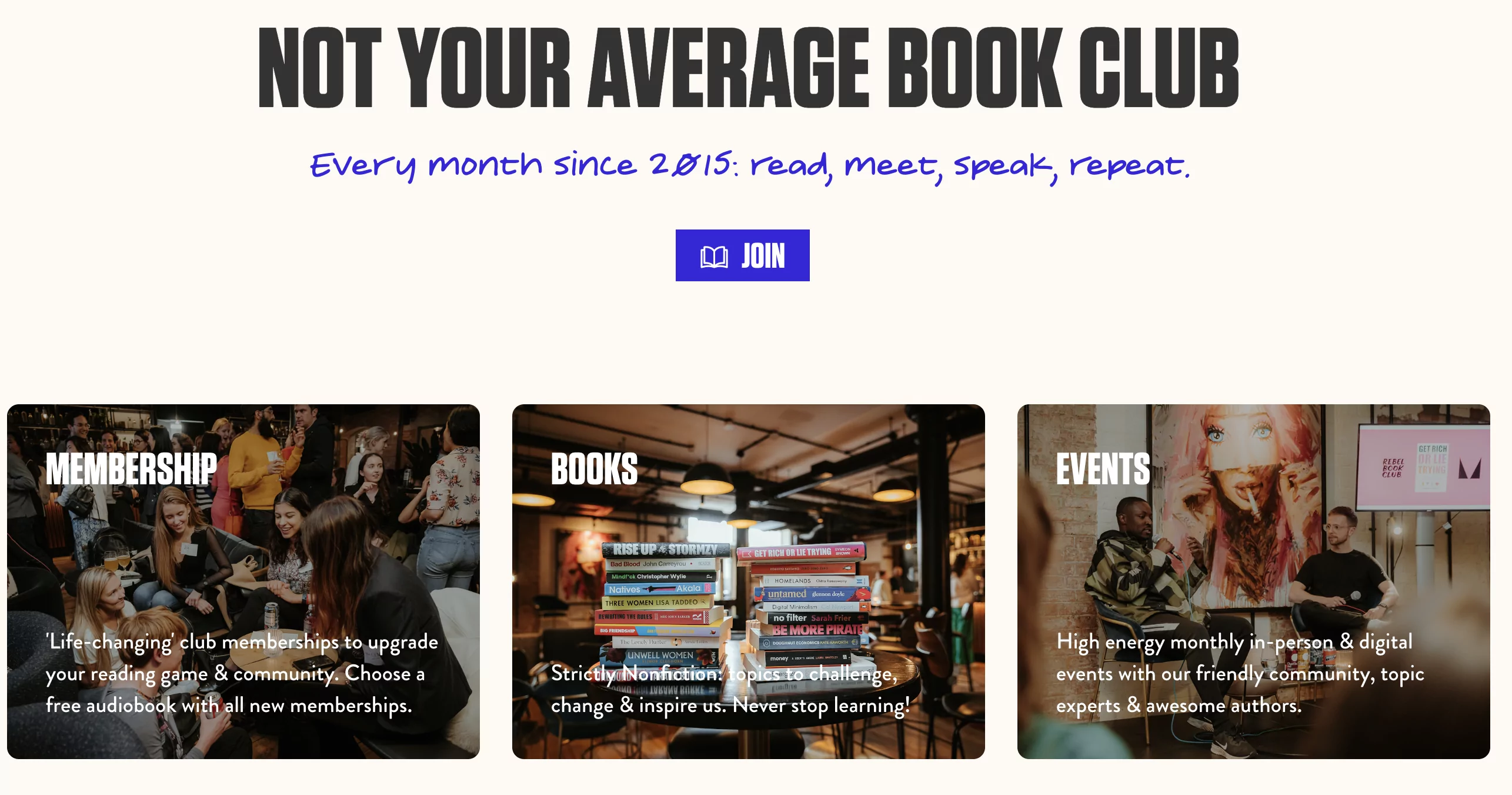 How to make a forum website for a book club