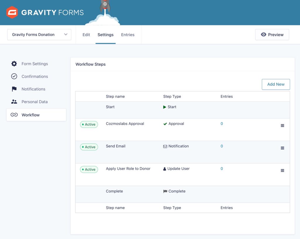 Gravity FLow interface