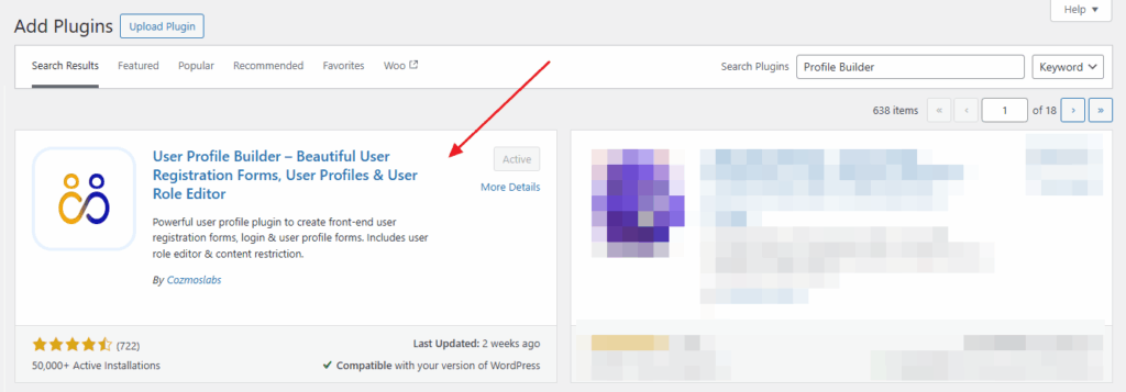 Install Profile Builder plugin