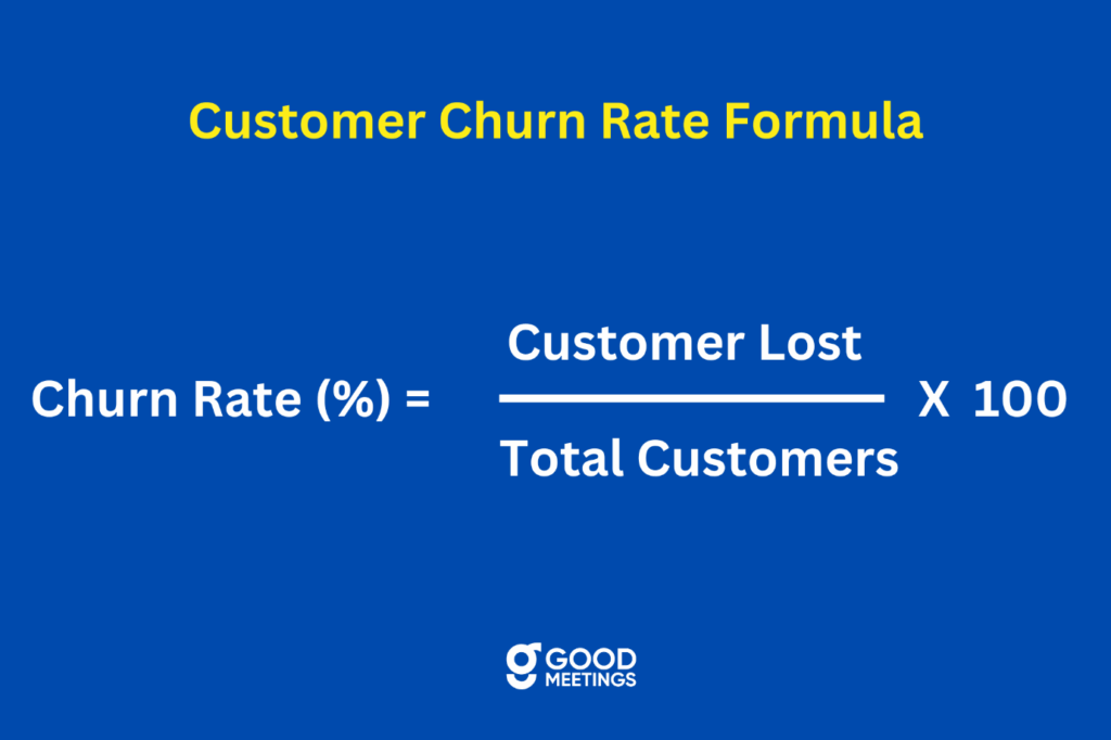 Churn rate formula