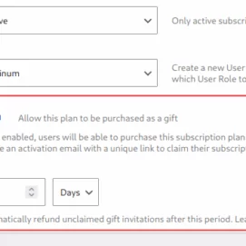 Gift Subscriptions Add-on - Paid Member Subscriptions