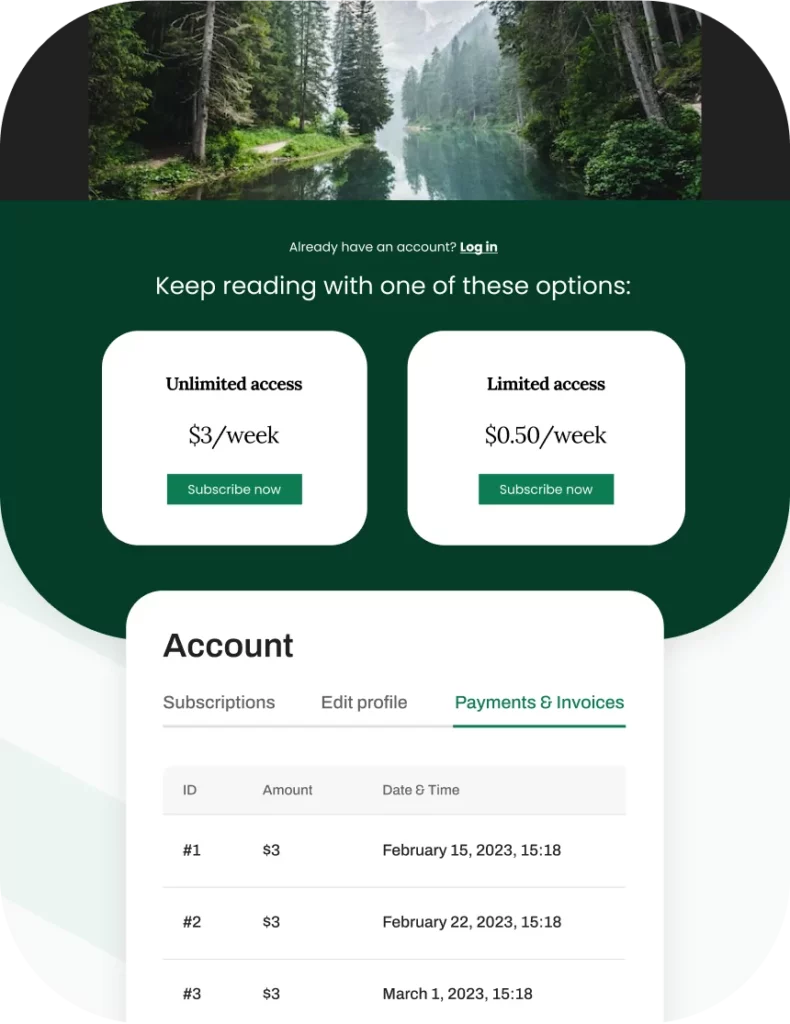 Content restriction functionality