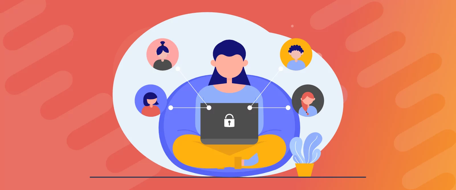 private community website